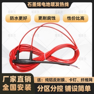 24K-PVC石墨烯電地暖發(fā)熱線(xiàn)